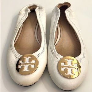 Tory Burch Ivory Ballet Flats 8